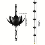 Cadena de Lluvia Flor de Loto